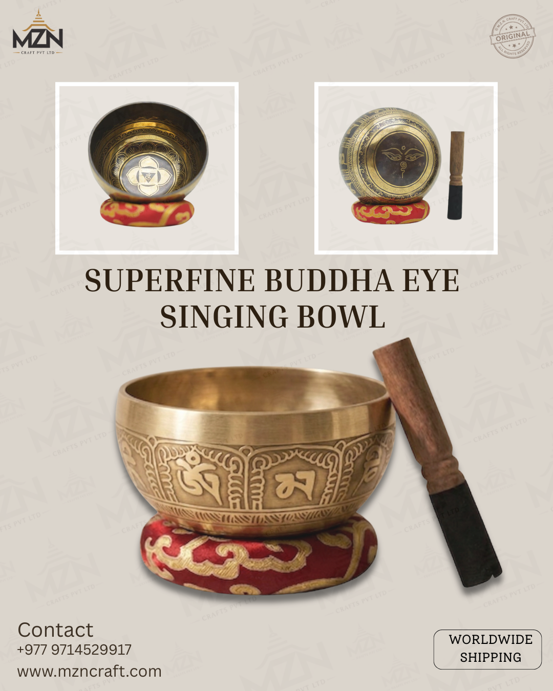Buddha Eye Singing Bowl