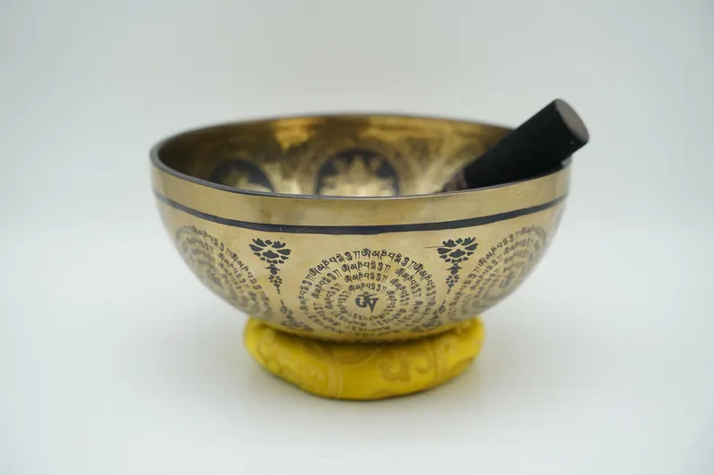 Lokeshwor Carved Singing Bowl